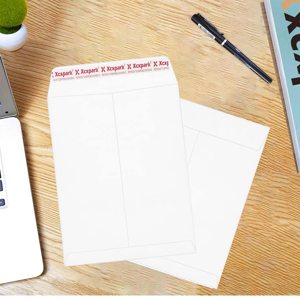 250 Pcs 6x9 Inch Security Catalog Envelopes,printable Self Seal Envelopes (14)
